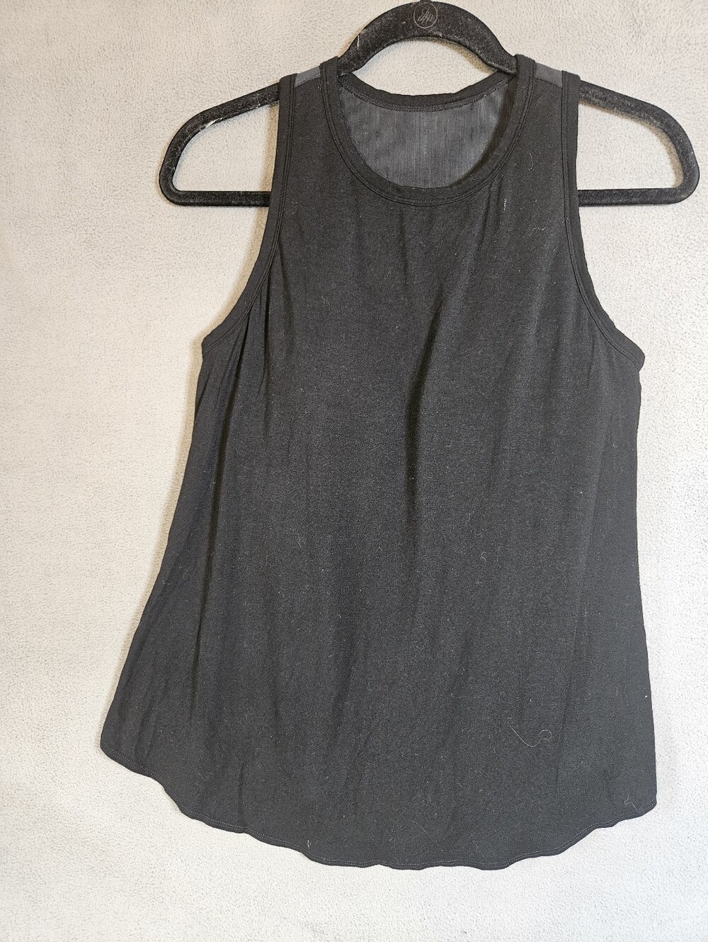 Women 4 Shebird She Bird Freedom Racerback Black Tank Top Shirt Built-In Bra